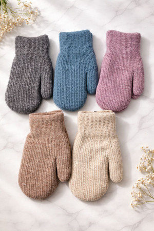 Варежки женские зимние 1 пара