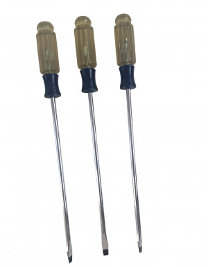 Отвертка шлицевая 30 см.1 шт.