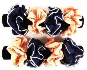 Резинка для волос ткань 1 шт.12 см.