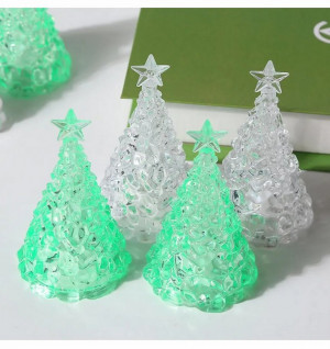 Елка светящаяся 10,5*5,5 см.1 шт.