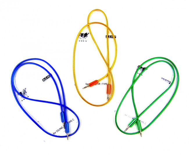 Кабель соединительный 1 метр в пакете zip lock 11*17 см.