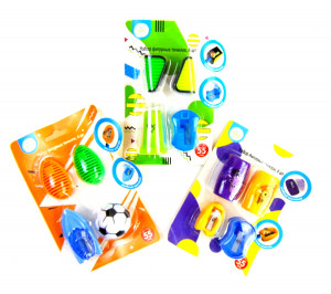 Набор фигурных точилок 10*15 см.