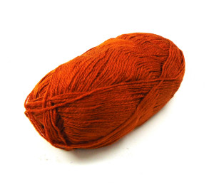 Пряжа коричневая 20 гр.