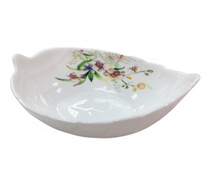 Салатник опаловое стекло 4*13*18 см./ 48/6 шт.в коробке/ 1 шт.