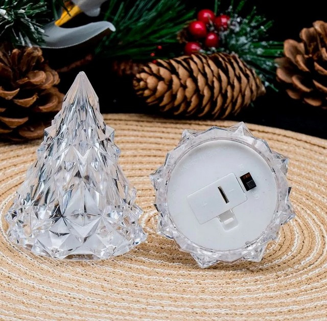 Елка светящаяся 6*9 см.1 шт.