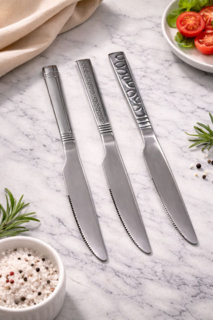 Нож столовый нержавеющая сталь 23 см.1 шт.