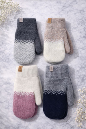 Варежки женские зимние 1 пара