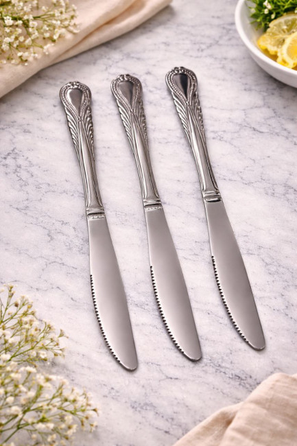 Нож столовый нержавеющая сталь 23 см.1 шт.