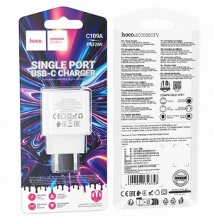 Зарядное устройство HOCO C109A Fighter PD20