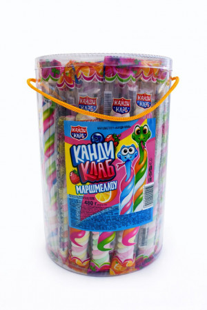 Маршмеллоу "Канди Клаб" ассорти 10гр,1 шт./ 48шт в банке/