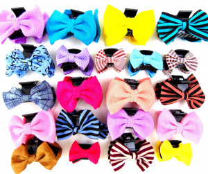 Краб для волос Бант 6-8 см.1 шт.