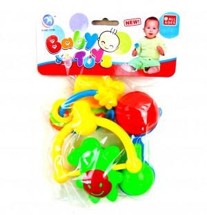 Набор погремушек 3 шт.15*22 см.