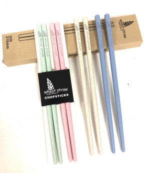 Палочки для еды многоразовые 8 шт.21 см./120 шт.коробка/