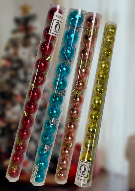 Набор шаров 6 шт.5 см.