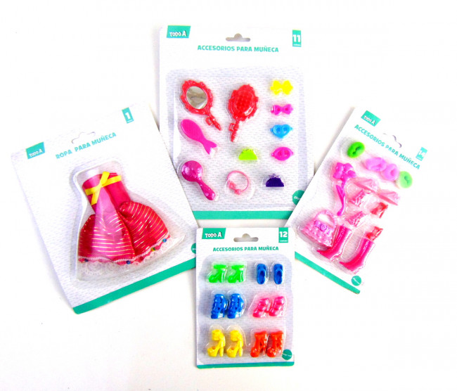 Набор аксессуаров для кукол 1в ассортименте 4*20 см.