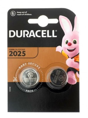 Батарейки Duracell CR 2025 2BL 2 шт.