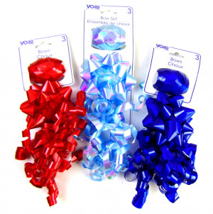 Набор подарочных бантов 3 шт.