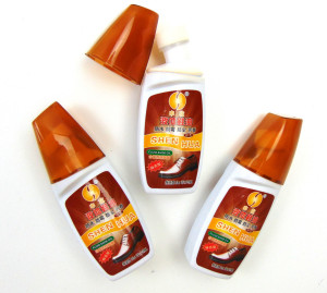 Краска для обуви с губкой коричневая  75 мл.1 шт.