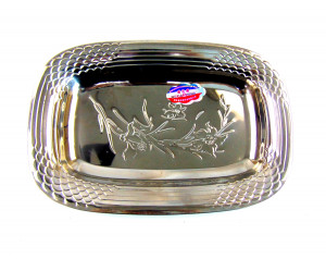 Поднос металлический 20*30 см.1 шт.