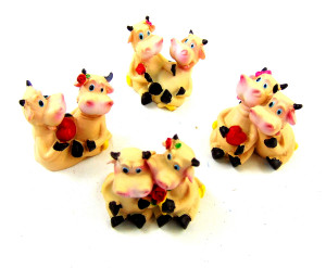 Символ 2021 года керамика 5 см.