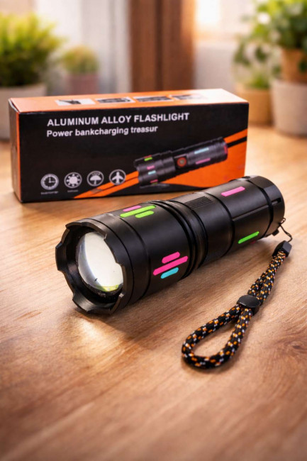 Фонарик ручной аккумуляторный мощный