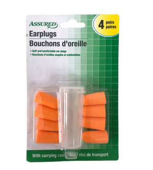 Набор беруш 4 пары с футляром