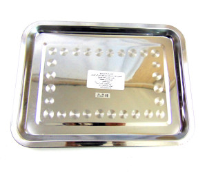 Поднос металлический 27*36 см.1 шт.