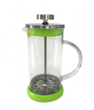 Чайник заварочный стекло френч- пресс на силиконовой ножке 350 мл.1 шт./ 24 шт.коробка/