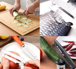 Нож универсальный 19 см.1 шт.