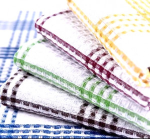 Салфетка кухонная 2 шт.30*30 см.80% хлопок /240 шт.коробка/