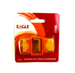 Точилка с ластиками 3*6 см.1 шт.