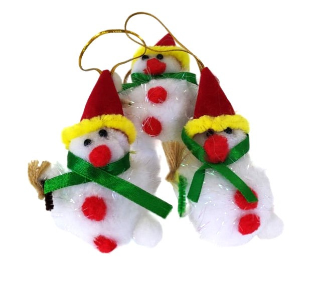 Игрушка Снеговик 1 шт.9 см.