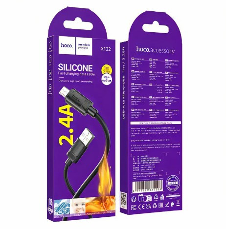 Кабель X122 silicone MicroUSB