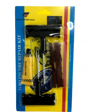 Ремкомплект бескамерных шин,инструмент,шнурки,клей /144 шт.коробка/