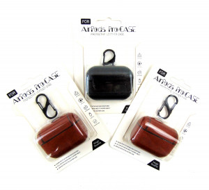 Чехол кожаный для наушников AirPods 10*14 см.1 шт.