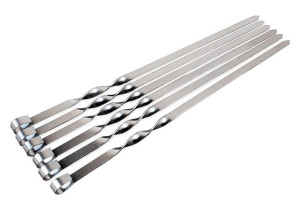 Набор шампуров 6 шт.50 см./50 шт.коробка/