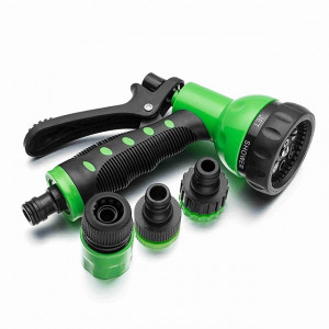 Пистолет распылитель садовый с насадками 5 режимов ДЕФЕКТ УПАКОВКИ 18*25 см.