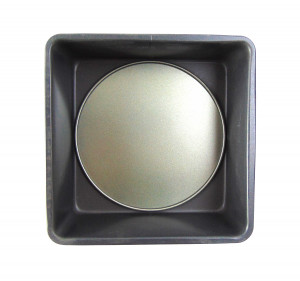 Форма антипригарное покрытие со съемным дном 6*16,5*16,5 см.1 шт.