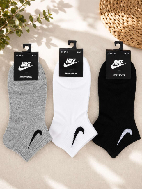 Носки мужские NIKE 95 % хлопок р.41-47 / 10 пар в упаковке/ 1 пара