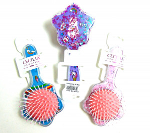 Массажка детская с мультяшным принтом и пересыпающимися блесками внутри 17 см.1 шт./170 шт.коробка/