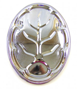 Поднос металлический 46*34 см.