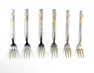 Набор вилок 6 шт.15 см. нержавеющая сталь