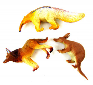 Набор игрушек из пластизоля 3 шт.12 см.