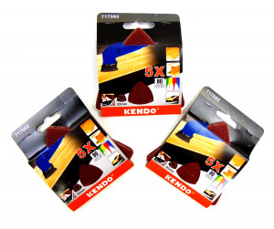 Треугольник шлифовальный для дерева  93*93*93 мм.5 шт.