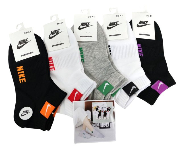 Носки мужские NIKE 80 % хлопок р.41-47 / 10 пар в упаковке/ 1 пара