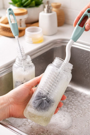 Ерш 2 шт.для мытья бутылочек 27 и 13 см.