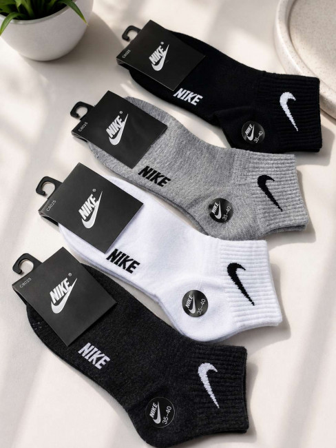 Носки подростковые NIKE 95 % хлопок р.35-40 1 пара  / 10 пар в упаковке/