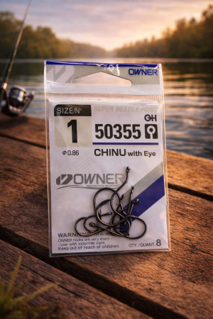 Крючки для рыбалки №1 8 шт.