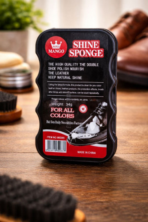 Губка для обуви, полировка и блеск 34 гр.