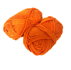 Пряжа оранжевая 12 гр.1 шт.